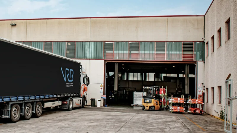 VRB verniciatura reparto logistica